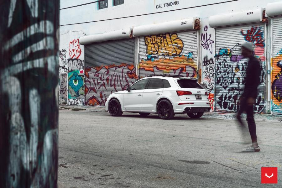  Audi SQ5 by ABT on Vossen Wheels (CV10) 2019 года  (фото 6 из 14)